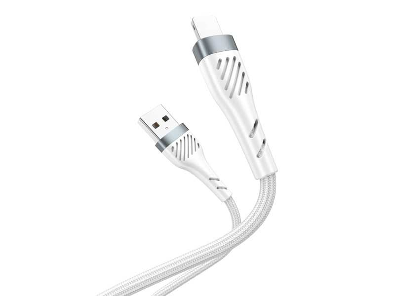 کابل شارژ سریع یو اس بی به لایتنینگ 2.4 آمپر یک متری ارلدام Earldom Lightning Cable EC-178i
