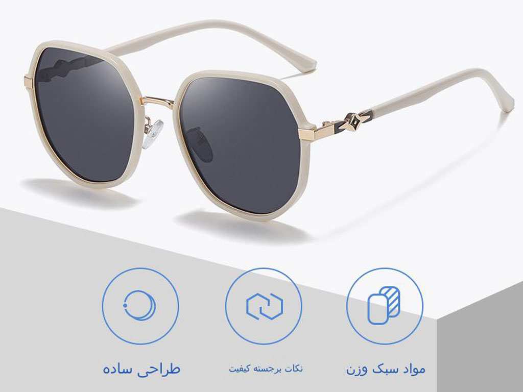 عینک آفتابی زنانه پولاریزه karen bazaar A0706 Polarized sunglasses TR