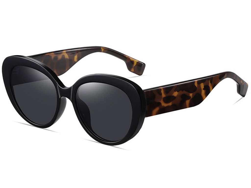 عینک آفتابی زنانه پولاریزه karen bazaar LY2320 Korean version of small-frame cat-eye sunglasses