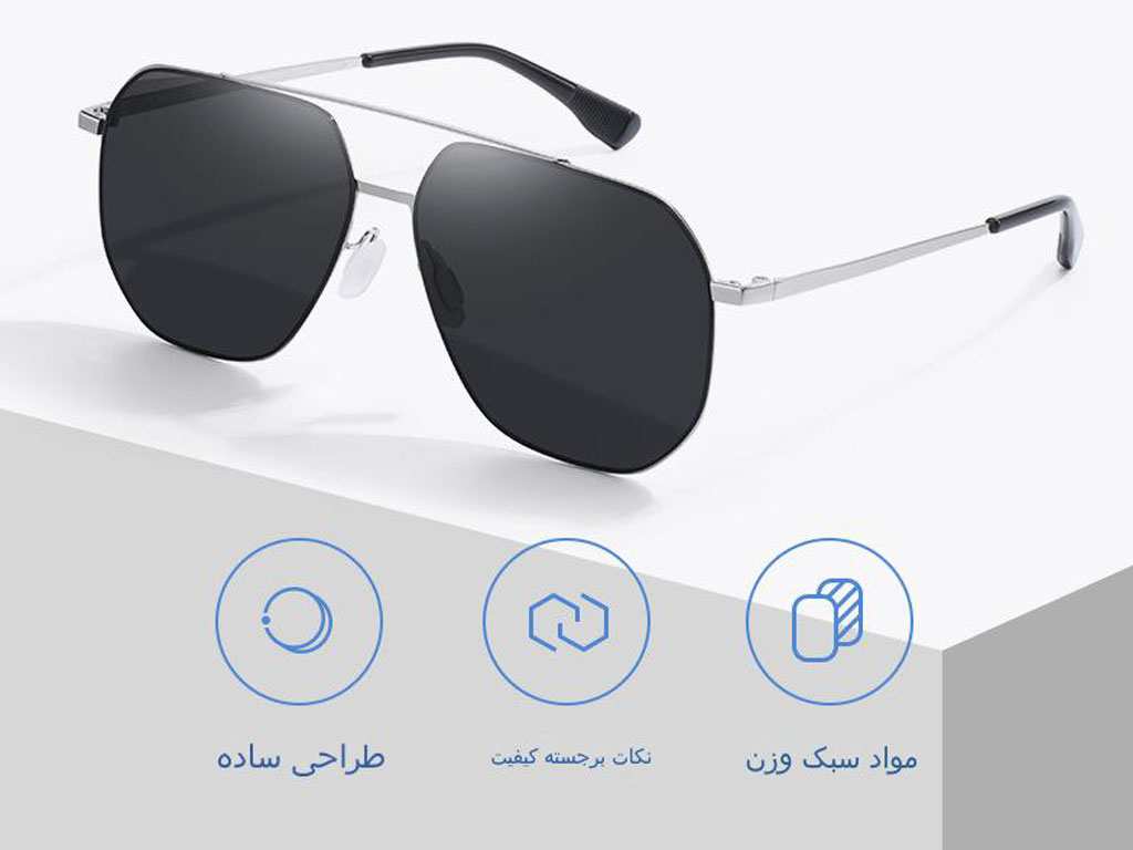 عینک آفتابی مردانه یو وی 400 پلاریزه LY2327