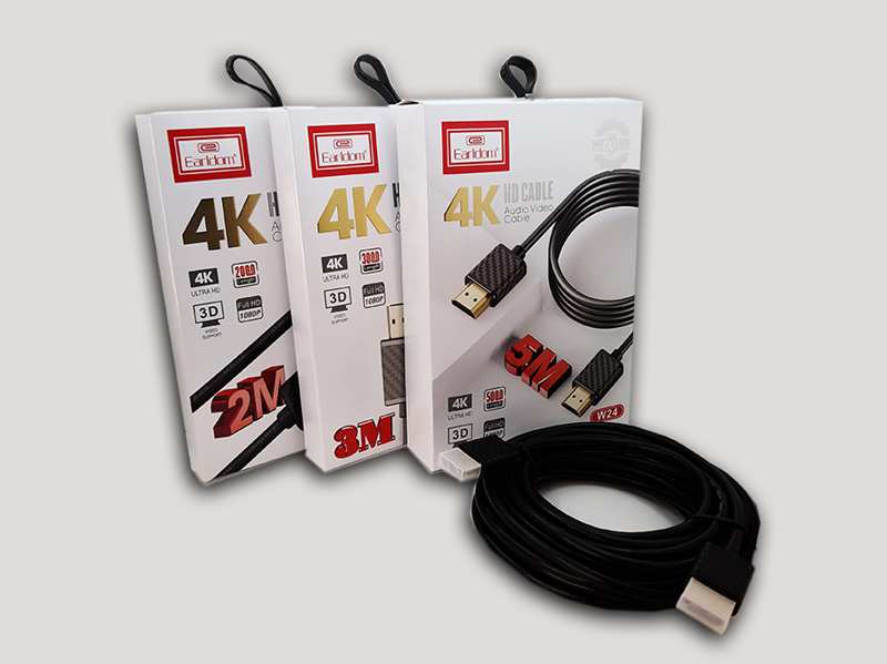 کابل دو سر اچ دی ام آی 3 متری ارلدام Earldom ET-W24 HDMI cable 3m
