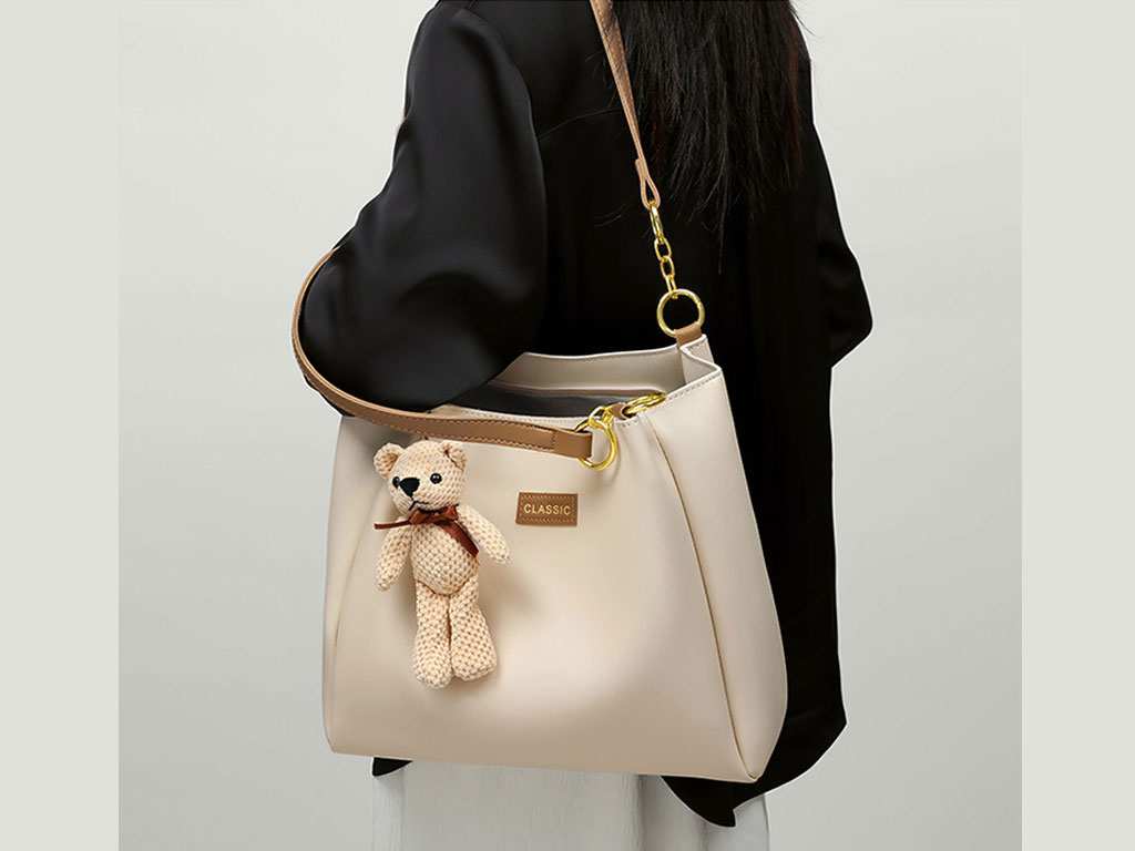 کیف دوشی زنانه با ظرفیت بزرگ Tote bag 2023 new women's bag summer large-capacity 4649