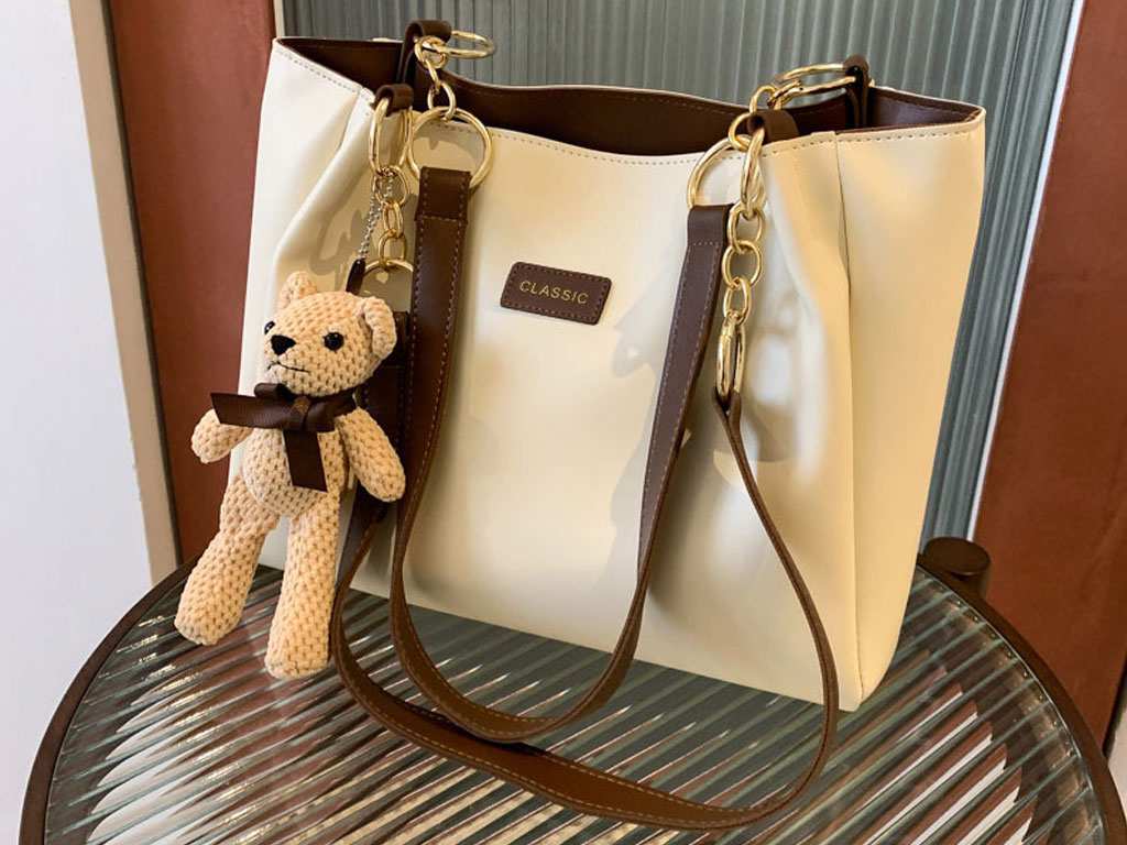 کیف دوشی زنانه با ظرفیت بزرگ Tote bag 2023 new women's bag summer large-capacity 4649