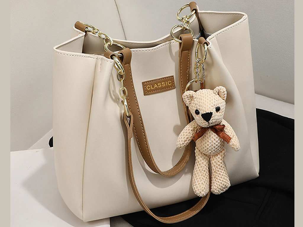 کیف دوشی زنانه با ظرفیت بزرگ Tote bag 2023 new women's bag summer large-capacity 4649