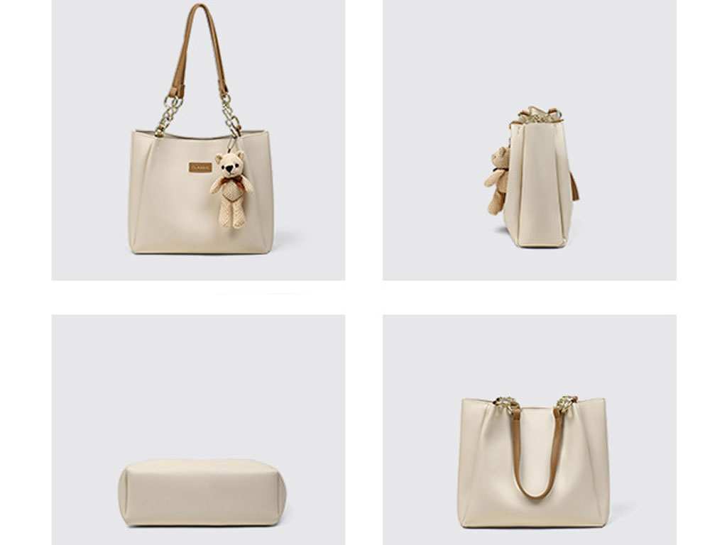 کیف دوشی زنانه با ظرفیت بزرگ Tote bag 2023 new women's bag summer large-capacity 4649