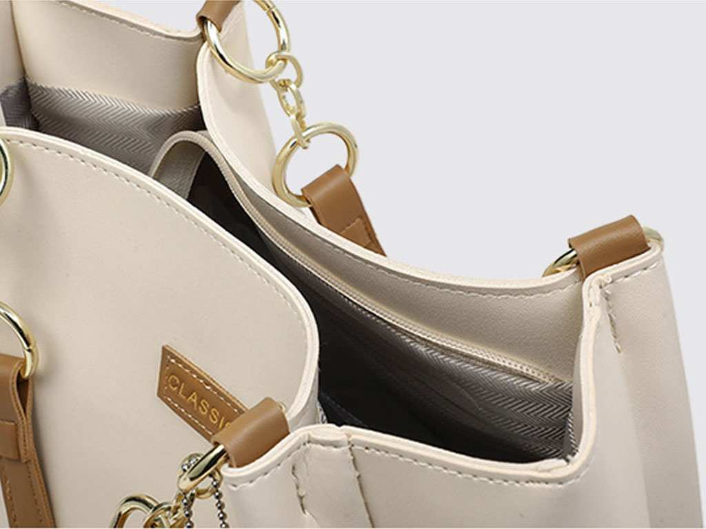 کیف دوشی زنانه با ظرفیت بزرگ Tote bag 2023 new women's bag summer large-capacity 4649