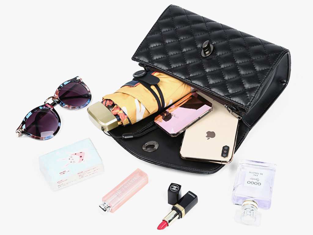 کیف دوشی زنانه چرمی Women's bag new style 2023 genuine leather 8882