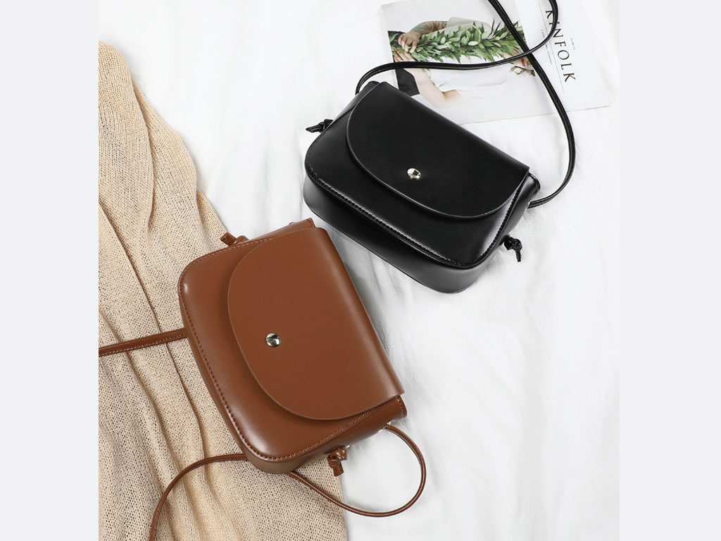 کیف کراس بادی زنانه چرمی Viney small genuine leather crossbody bag women's 2023 7987