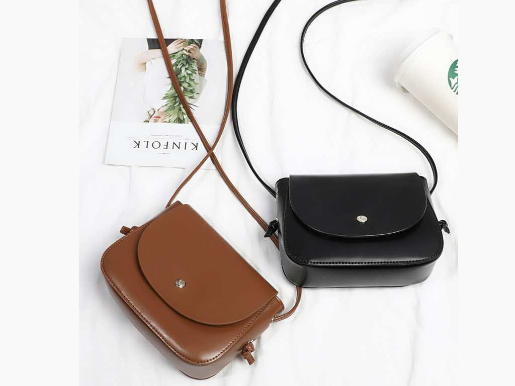 کیف کراس بادی زنانه چرمی Viney small genuine leather crossbody bag women's 2023 7987