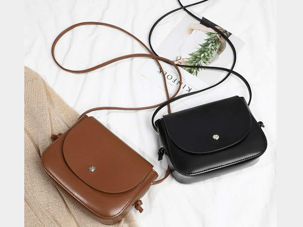 کیف کراس بادی زنانه چرمی Viney small genuine leather crossbody bag women's 2023 7987