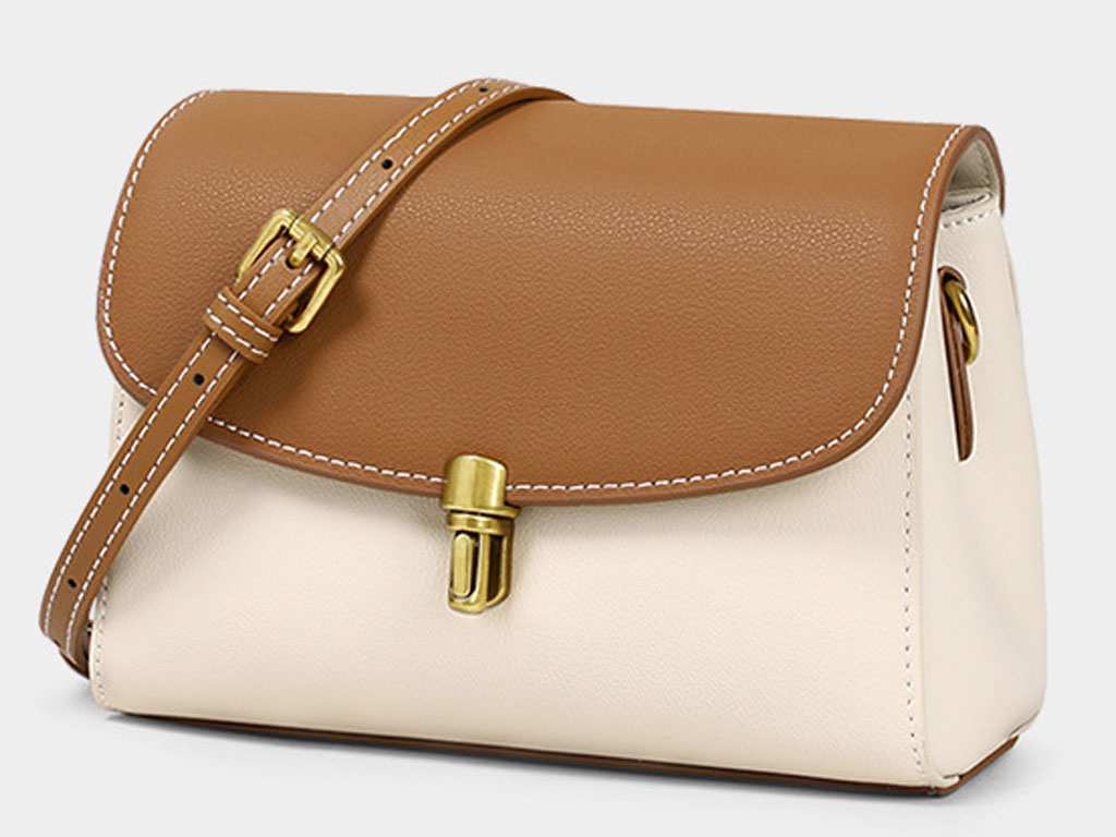 کیف دوشی زنانه چرمی New Women's Crossbody Genuine Leather Bag 6920