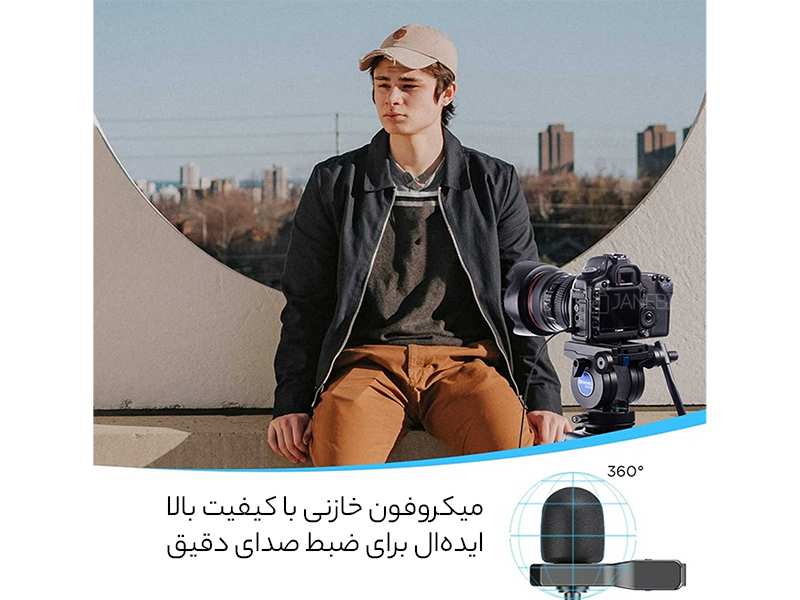 میکروفون یقه‌ای سیمی با جک 3.5 میلی‌متری بویا BY-M1S