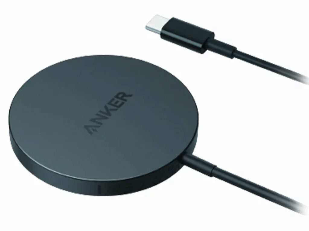 شارژر بی سیم مگنتی 7.5 وات سری آیفون 12 انکر Anker A2566H11 PowerWave Select-Magnetic Pad