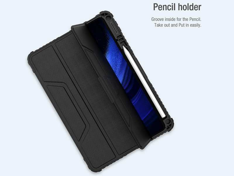 کاور کتابی بامپردار تبلت پد 6 و پد 6 پرو 11 اینچ شیائومی نیلکین Nillkin Bumper Leather cover case Pro Xiaomi Pad 6, Pad 6 Pro