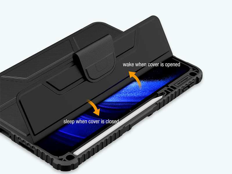 کاور کتابی بامپردار تبلت پد 6 و پد 6 پرو 11 اینچ شیائومی نیلکین Nillkin Bumper Leather cover case Pro Xiaomi Pad 6, Pad 6 Pro