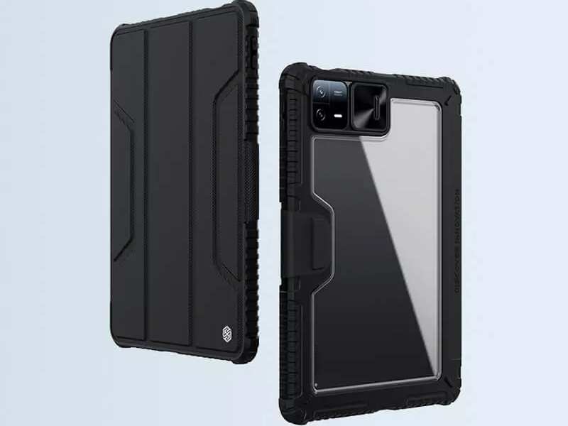 کاور کتابی بامپردار تبلت پد 6 و پد 6 پرو 11 اینچ شیائومی نیلکین Nillkin Bumper Leather cover case Pro Xiaomi Pad 6, Pad 6 Pro