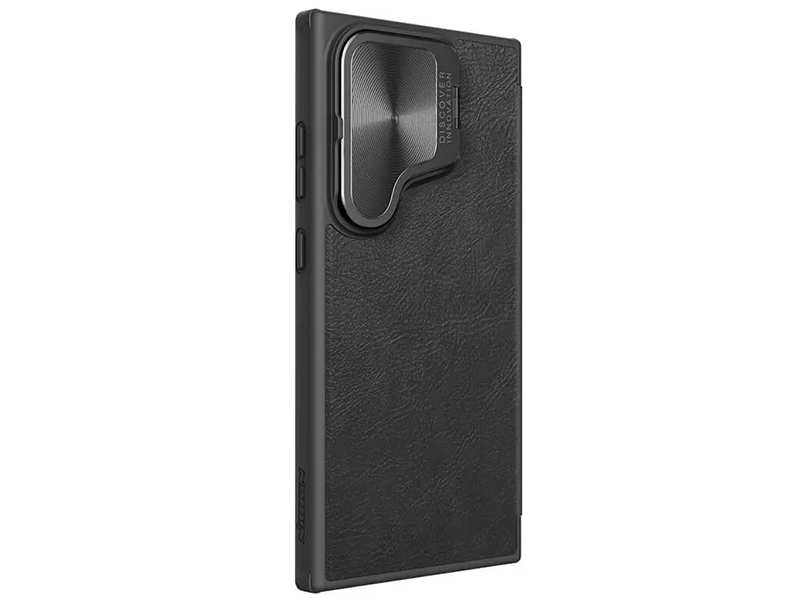 کیف کویین سامسونگ اس 24 اولترا نیلکین Qin Prop Leather