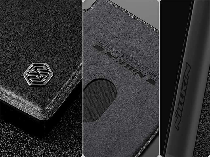 کیف کویین سامسونگ اس 24 اولترا نیلکین Qin Prop Leather