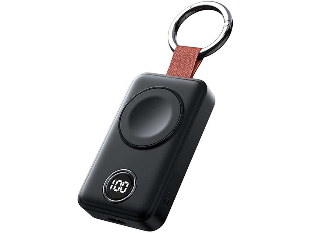 شارژر بی سیم اپل واچ سری 2، 3، 4، 5، 6، 7، 8، اولترا و اس ای با ظرفیت باتری 2000 میلیآمپرساعت جویروم JR-WQW01