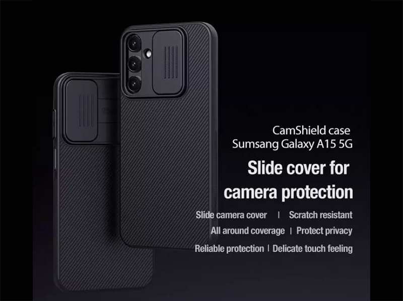 قاب محافظ گوشی سامسونگ گلکسی آ 15 نیلکین CamShield cover case