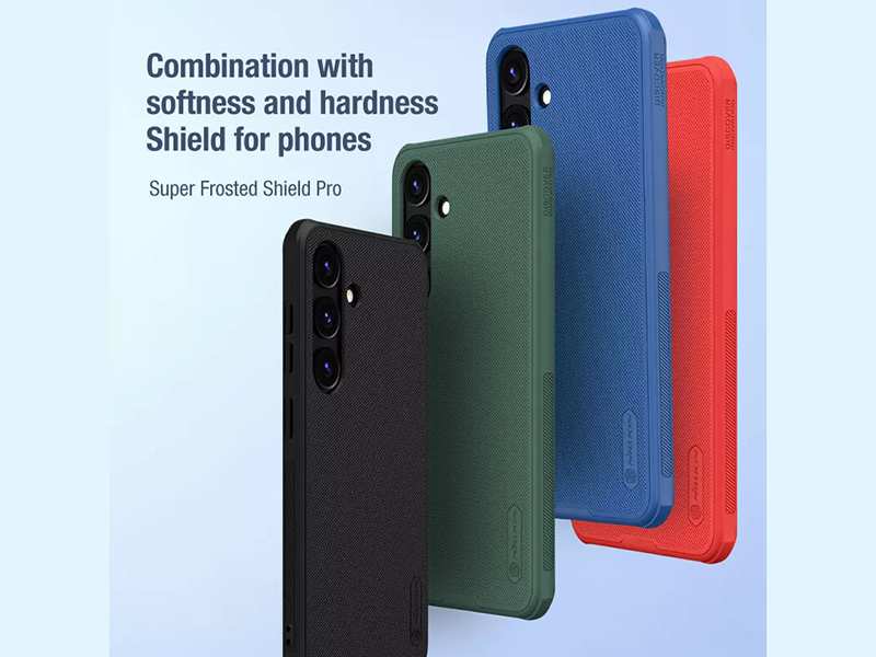 قاب محافظ سامسونگ گلکسی اس 24 پلاس نیلکین Super Frosted Shield Pro