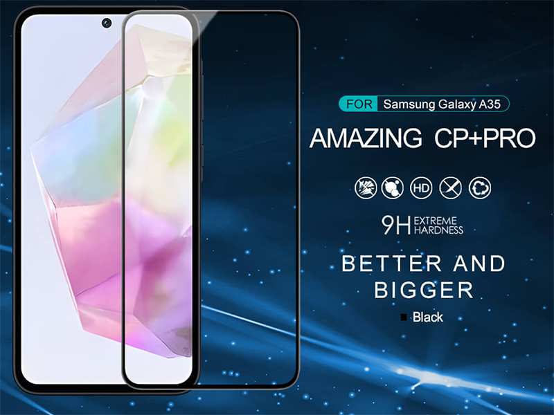 گلس سامسونگ آ35 نیلکین Amazing CP+ Pro
