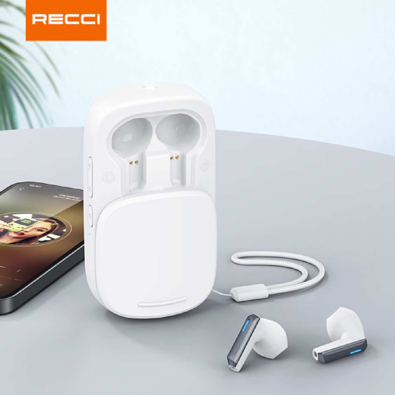 اسپیکر بلوتوثی، هندزفری بی سیم و چراغ قوه رسی RSK-W27