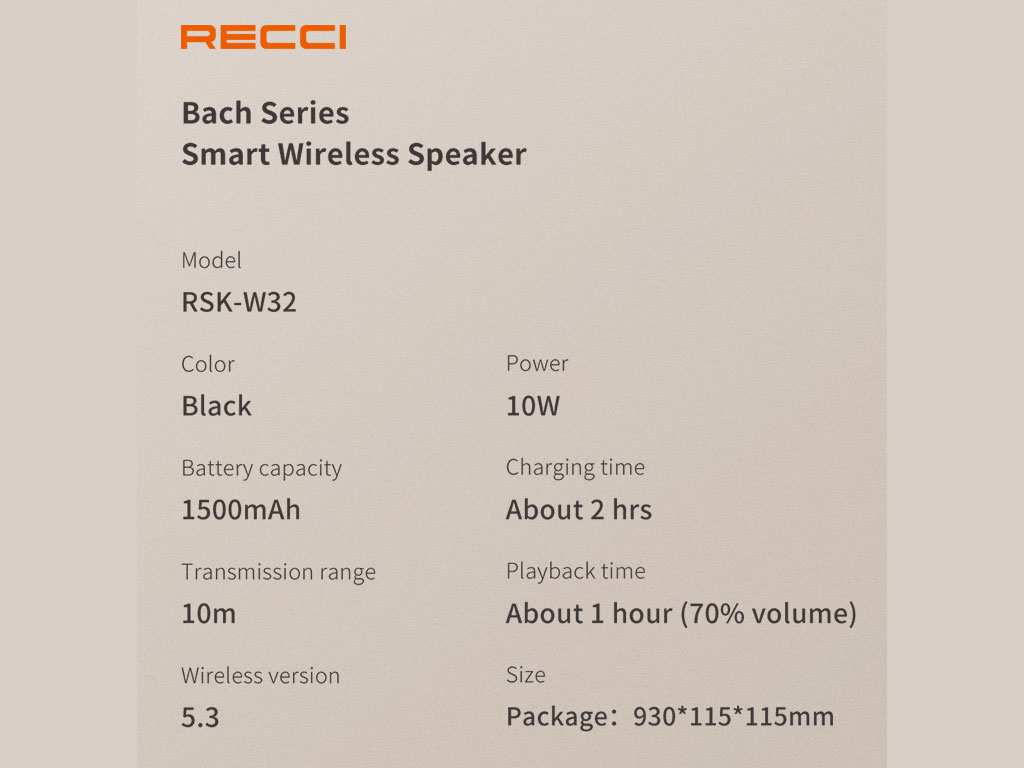 ساندبار و اسپیکر بلوتوثی شارژی رسی RSK-W32