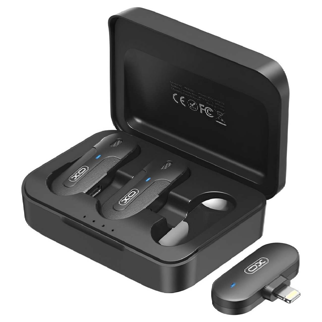میکروفون بی سیم یقه ای لایتنینگ ایکس او MKF09B - تصویر 7