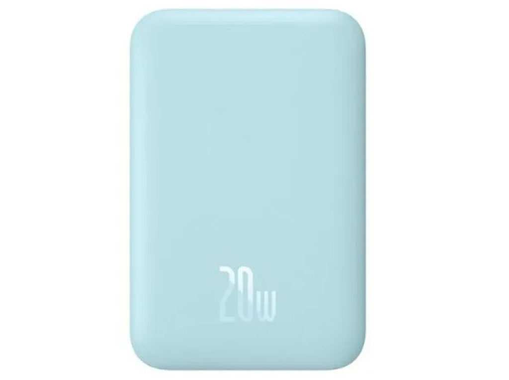 پاوربانک مغناطیسی فست شارژ 20 وات 6000 میلی آمپرساعت بیسوس PPCX