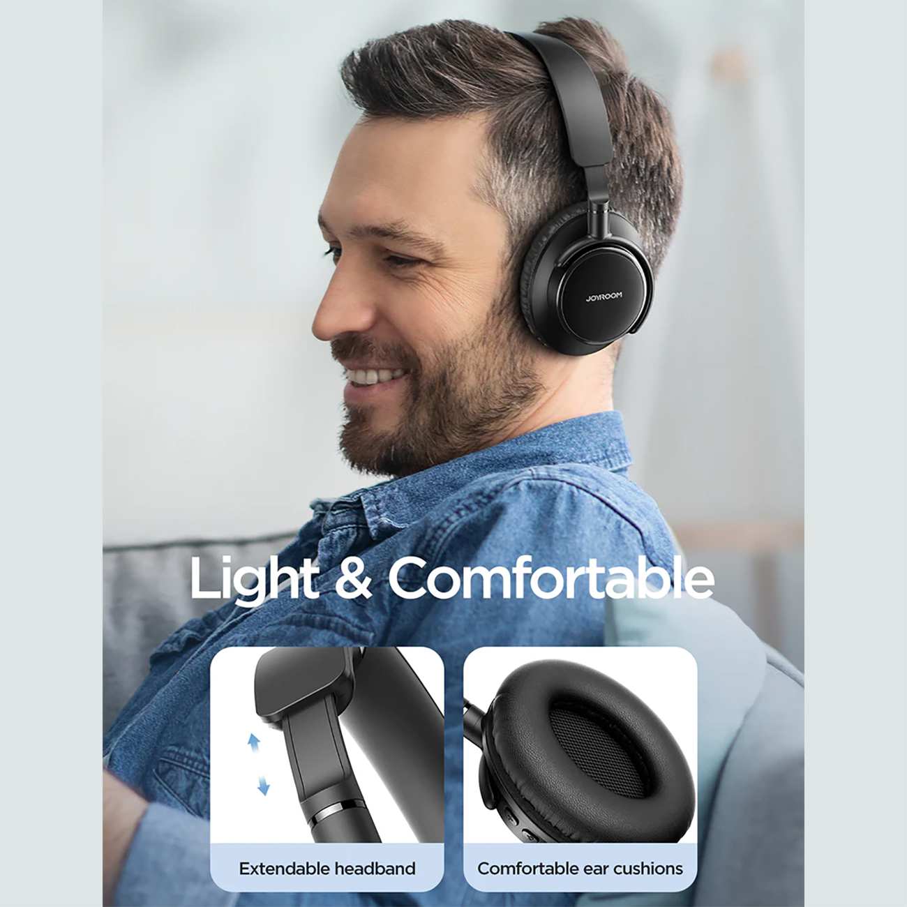 هدفون بلوتوثی 5.0 جویروم JR-OH1