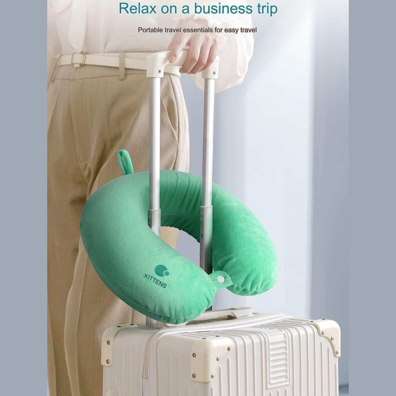 بالش طبی گردن یو شکل مموری فوم کوتسی 86021