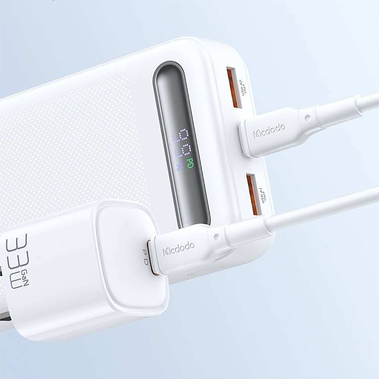 پاوربانک 22.5 وات 10000 تایپ سی و یو اس بی مک دودو MC-388