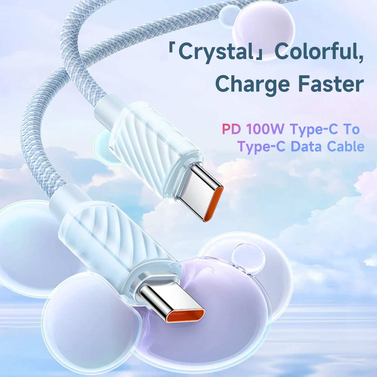 کابل سوپر فست شارژ تایپ سی به تایپ سی 100 وات 1.2 متری مک دودو CA-367