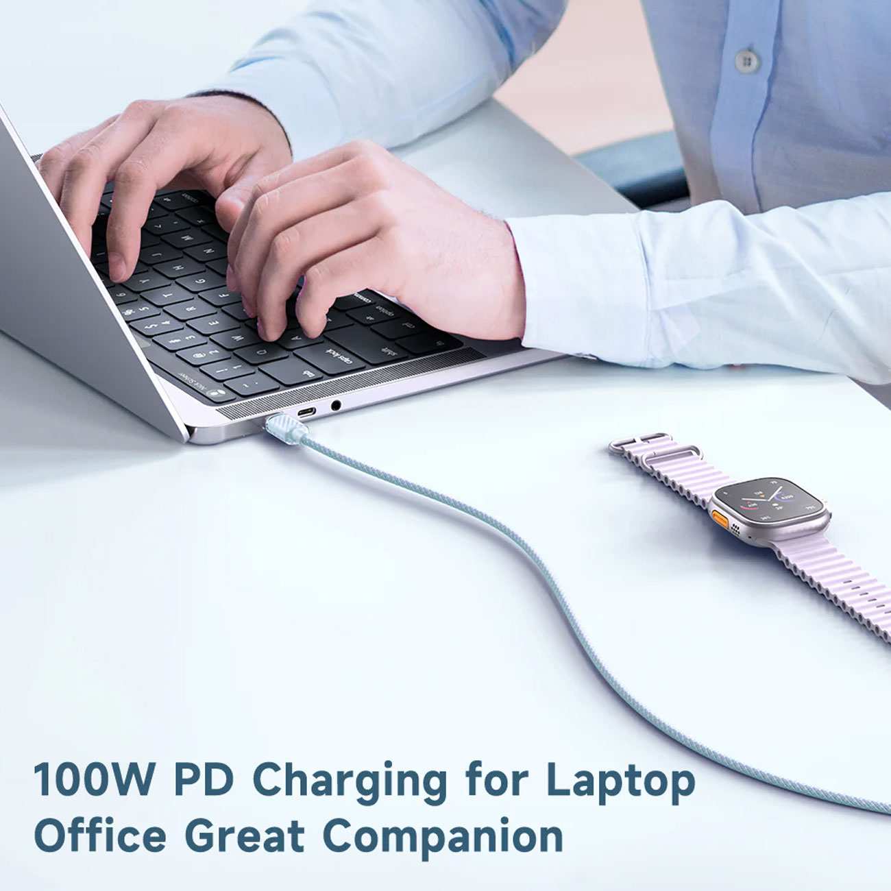 کابل سوپر فست شارژ تایپ سی به تایپ سی 100 وات 1.2 متری مک دودو CA-367