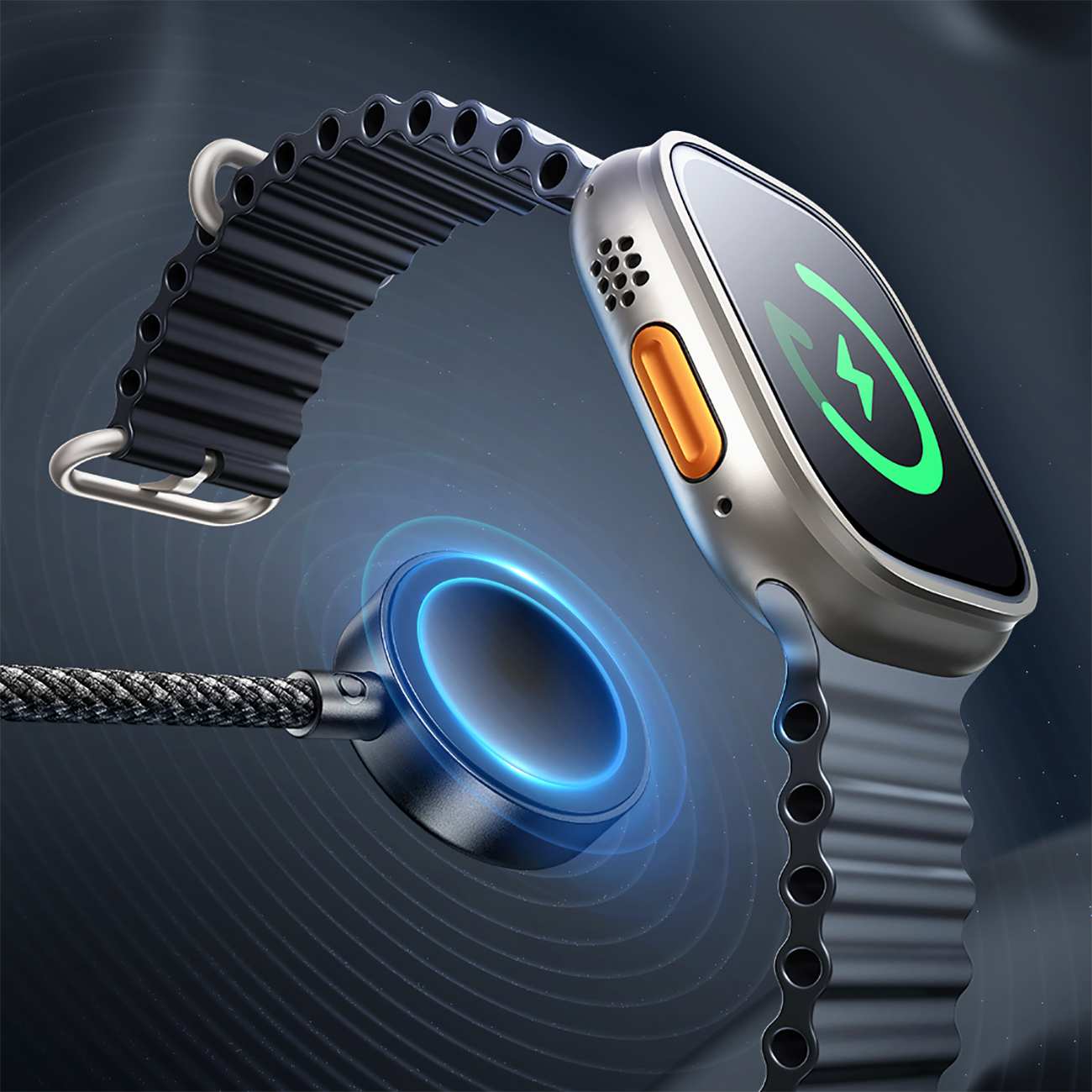 کابل فست شارژ چندکاره تایپ سی به تایپ سی، لایتنینگ و وایرلس 1.2 متری 100 وات مک دودو CA-494