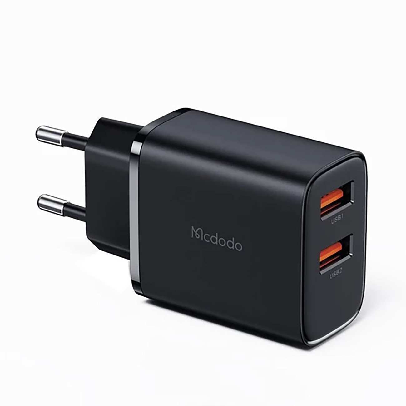 شارژر دیواری دو پورت 12 وات مک دودو CH-507