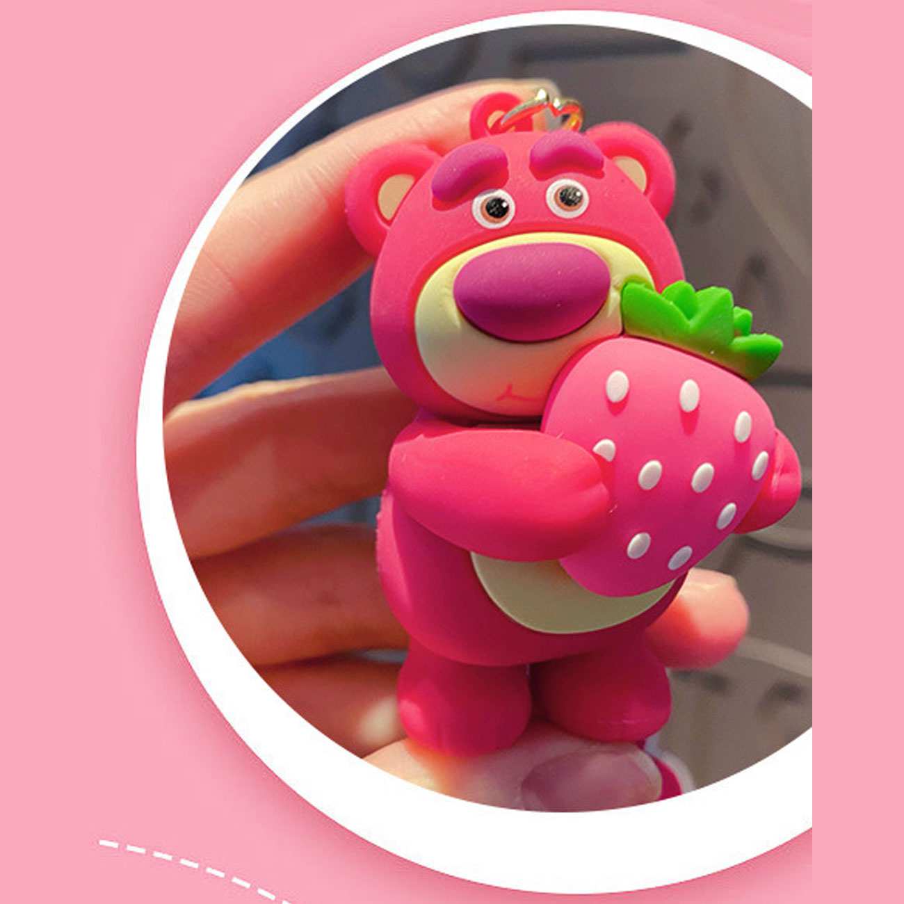 جاکلیدی و آویز کیف فانتزی طرح خرس بایمائو A