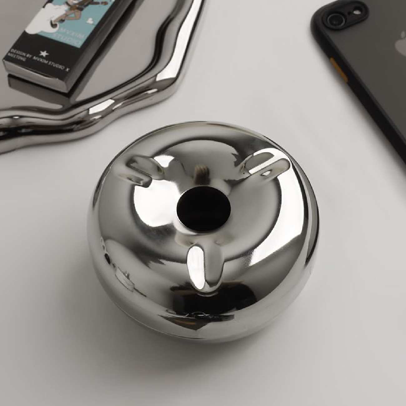 زیرسیگاری لوکس طرح دونات Ashtray