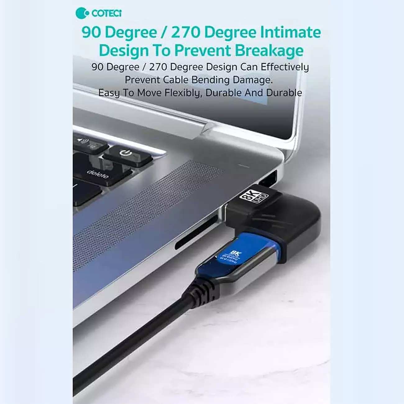 مبدل اچ دی ام آی به اچ دی ام آی کوتسی ( خمیدگی 270 درجه) 87606