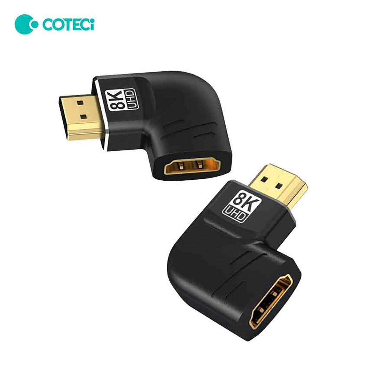 مبدل اچ دی ام آی به اچ دی ام آی کوتسی ( خمیدگی 90 درجه) 87604