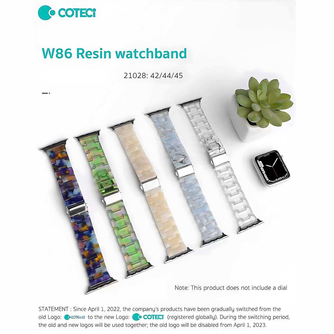 بند اپل واچ 42/44/45/49 میلی متری کوتسی W86 21028