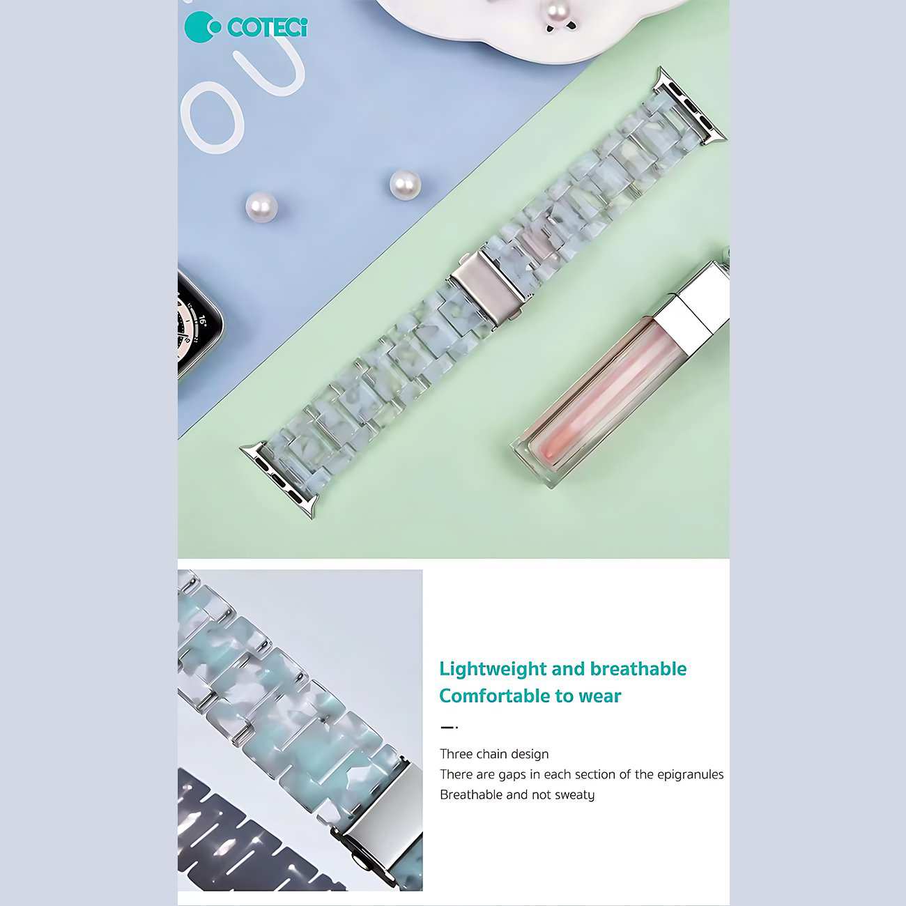 بند اپل واچ 42/44/45/49 میلی متری کوتسی W86 21028