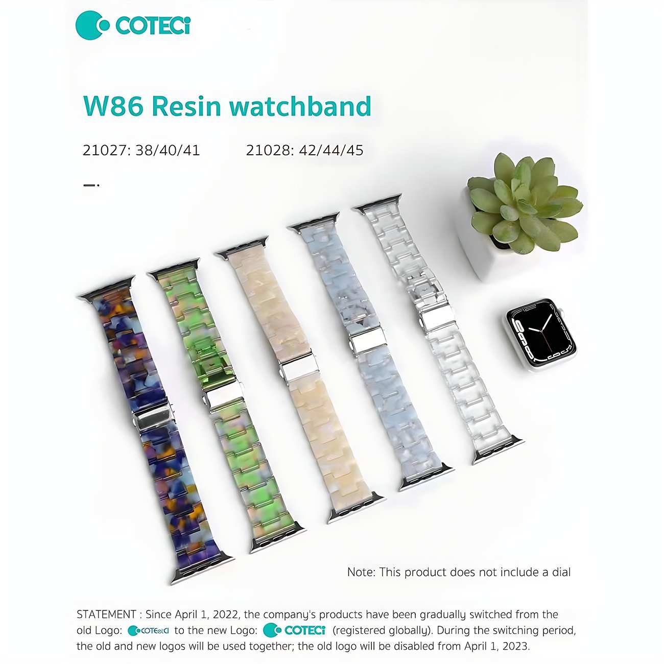 بند اپل واچ 38/40/41 میلی متری کوتسی W86 21027