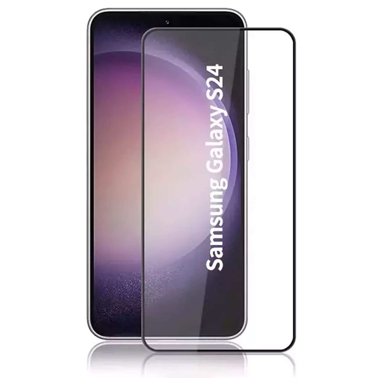 گلس تمام صفحه گوشی سامسونگ اس 24 Full Glass Screen Protector