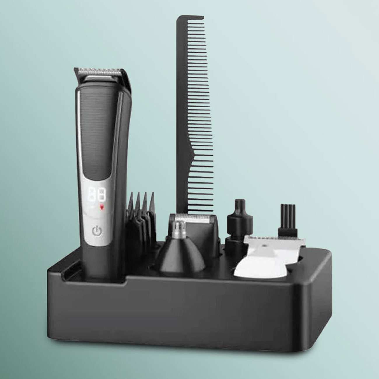 ست ماشین اصلاح موی سر، صورت و بدن شارژی گرین GN5N1GROMSTBK