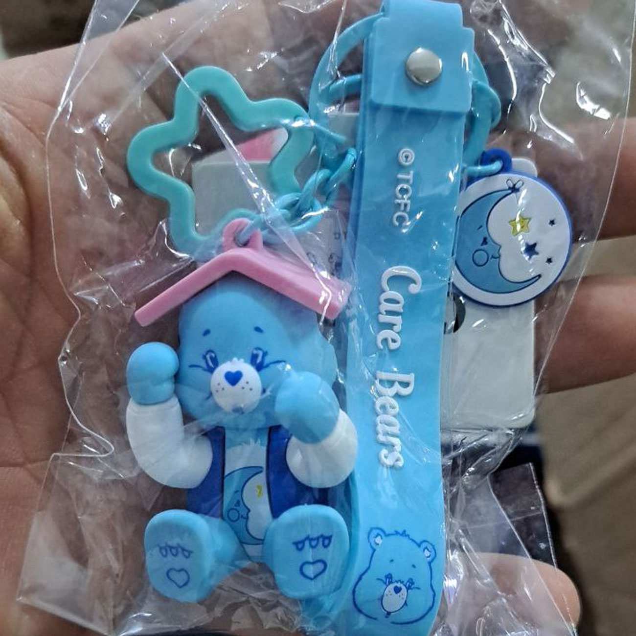 جاکلیدی و آویز کیف طرح خرس مهربان سری Care Bears