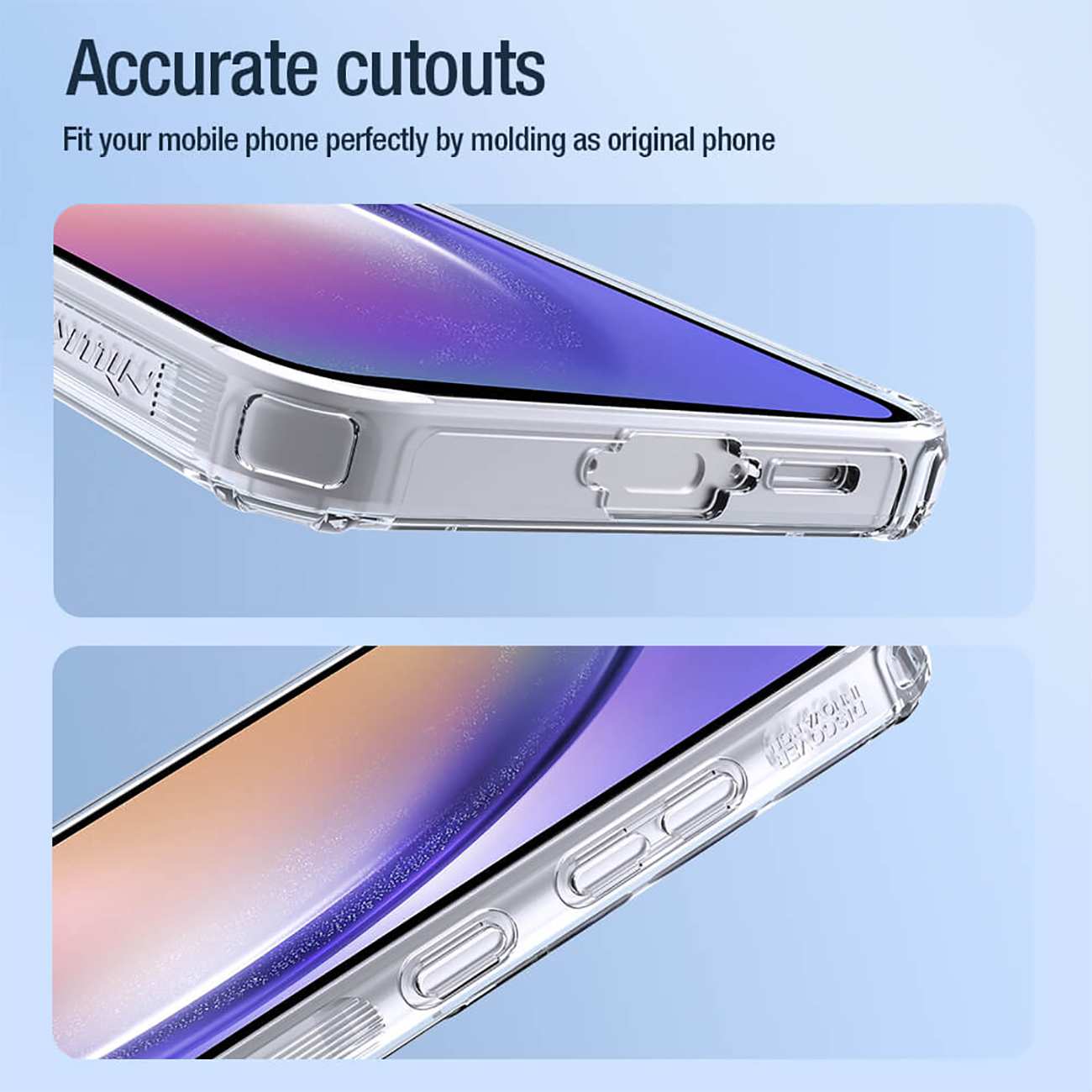 قاب ژله ای مگنتی سامسونگ گلکسی آ 55 نیلکین Nature TPU Pro Magnetic Case