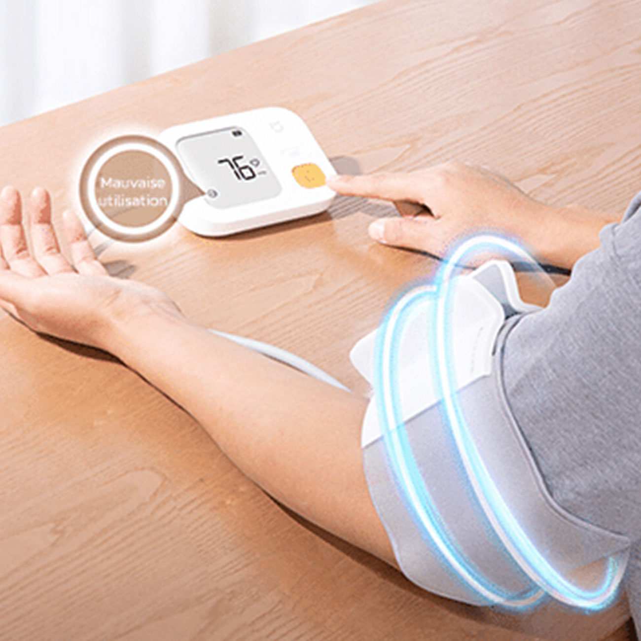 مانیتور فشار خون الکترونیکی هوشمند خانگی شیائومی BPX1