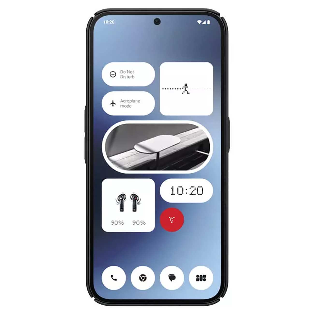 قاب محافظ ناتینگ فون 2آ.2a plus نیلکین Super Frosted Shield